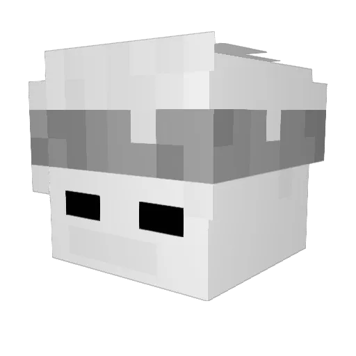 lennyx09 Minecraft avatar head, 3D render