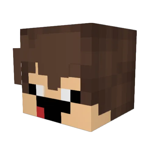 lenord217_ Minecraft avatar head, 3D render