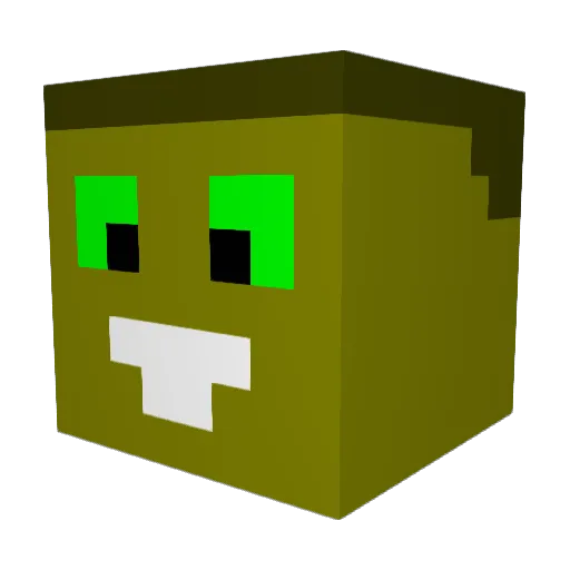 leo8326 Minecraft avatar head, 3D render