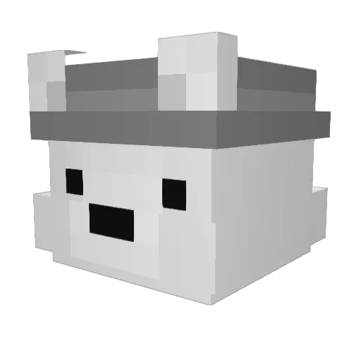 leo930104 Minecraft avatar head, 3D render