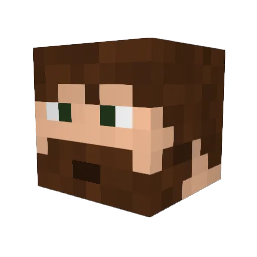 leo9981 Minecraft avatar head, 3D render
