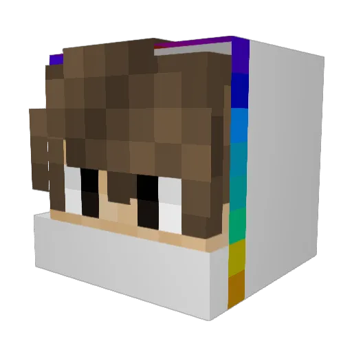 leo9pro Minecraft avatar head, 3D render