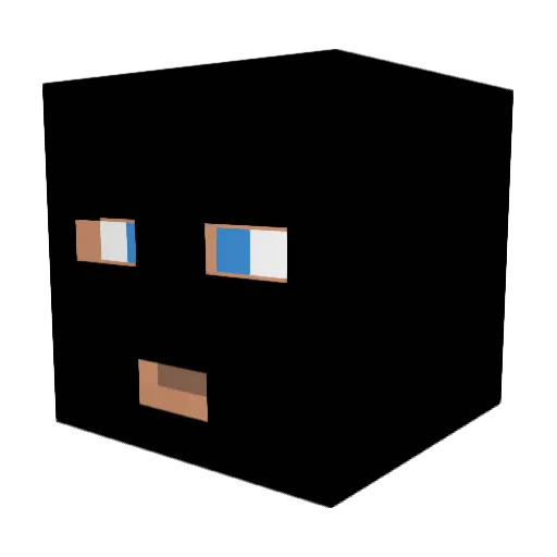 leoFOFINHO Minecraft avatar head, 3D render
