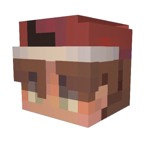 leoadrian14 Minecraft avatar head, 3D render