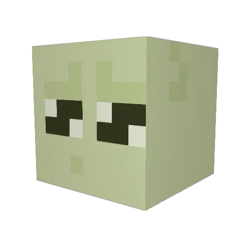 leoalright Minecraft avatar head, 3D render