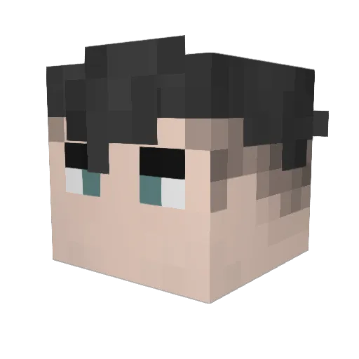 leodaldi Minecraft avatar head, 3D render