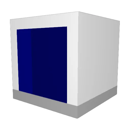 leodeng Minecraft avatar head, 3D render