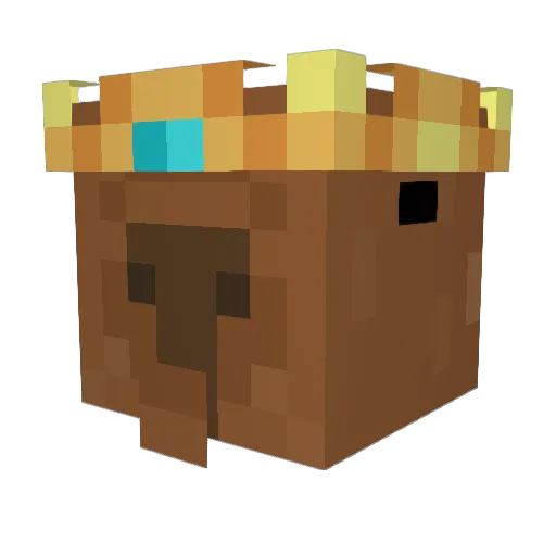 leoferr07 Minecraft avatar head, 3D render