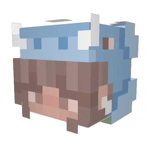 leoleochen21 Minecraft avatar head, 3D render
