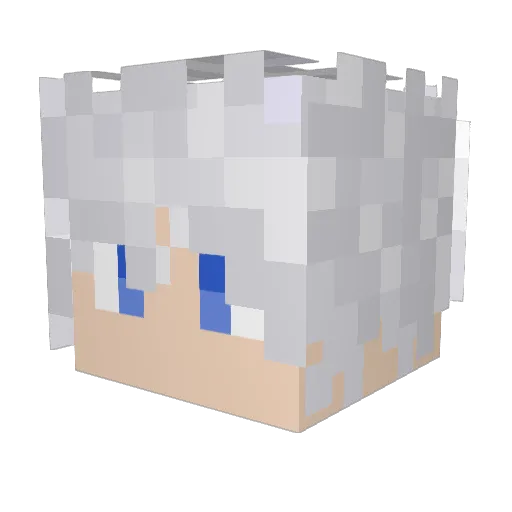 leomudry99 Minecraft avatar head, 3D render