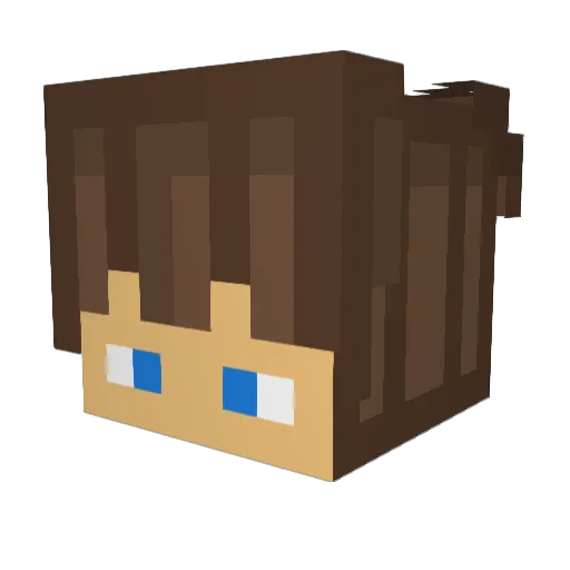 leon_2402 Minecraft avatar head, 3D render