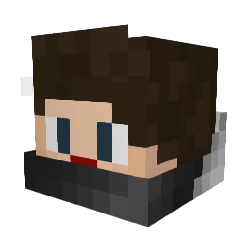 leon__68 Minecraft avatar head, 3D render