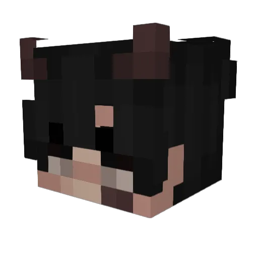 leonard_syn6661 Minecraft avatar head, 3D render
