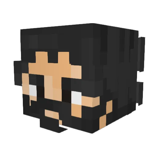 leonboon1 Minecraft avatar head, 3D render