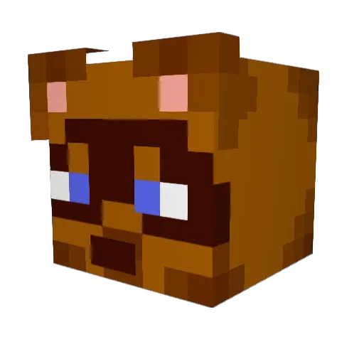 leone9403 Minecraft avatar head, 3D render