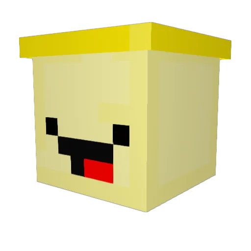leonida2011 Minecraft avatar head, 3D render
