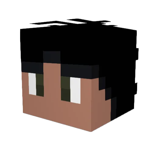 leonidas19999 Minecraft avatar head, 3D render