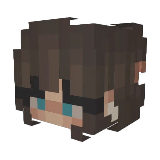 leoniii07 Minecraft avatar head, 3D render