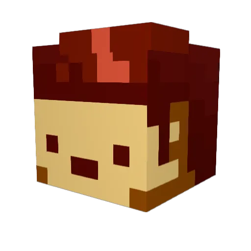 leopard501 Minecraft avatar head, 3D render