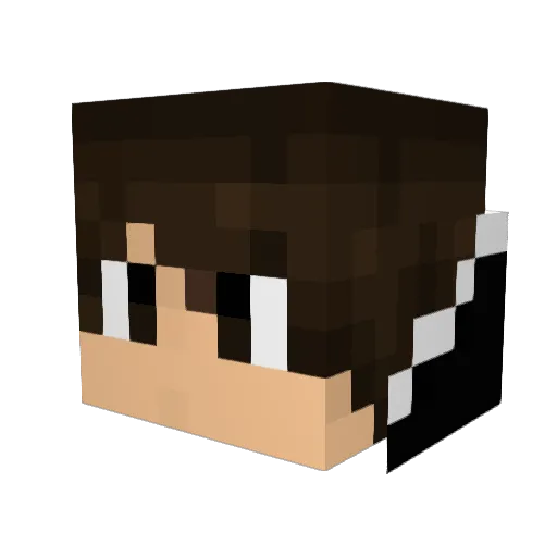 leopardgecko758 Minecraft avatar head, 3D render