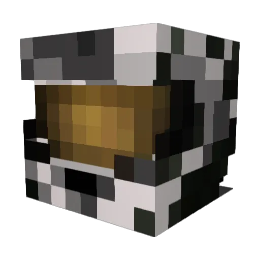 leor45 Minecraft avatar head, 3D render