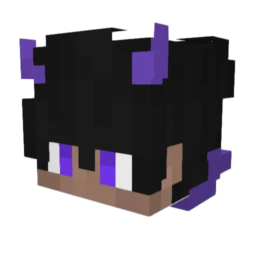 leosan17 Minecraft avatar head, 3D render
