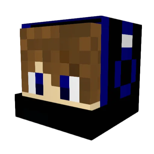 leosk1234 Minecraft avatar head, 3D render