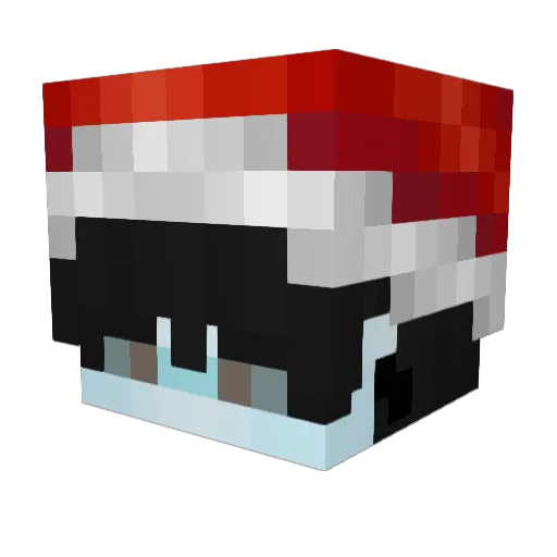 leovaf Minecraft avatar head, 3D render