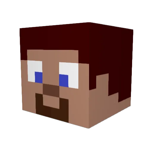 leoyo0105 Minecraft avatar head, 3D render