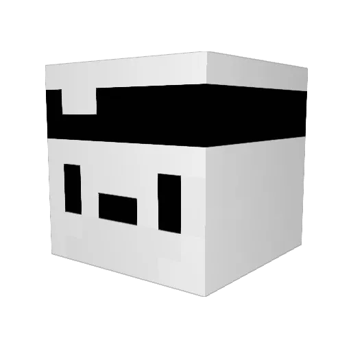 leozinkkyt Minecraft avatar head, 3D render