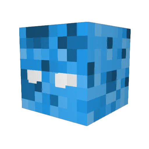 lephzim Minecraft avatar head, 3D render