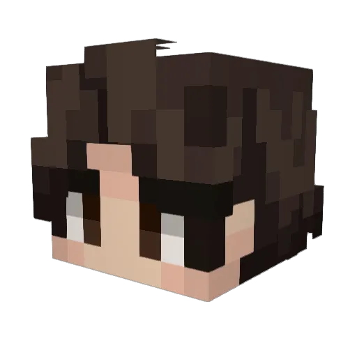 lesh_miller Minecraft avatar head, 3D render