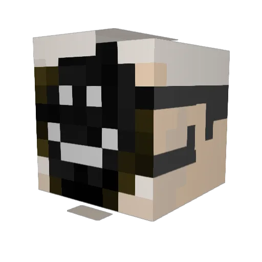 lesli15 Minecraft avatar head, 3D render