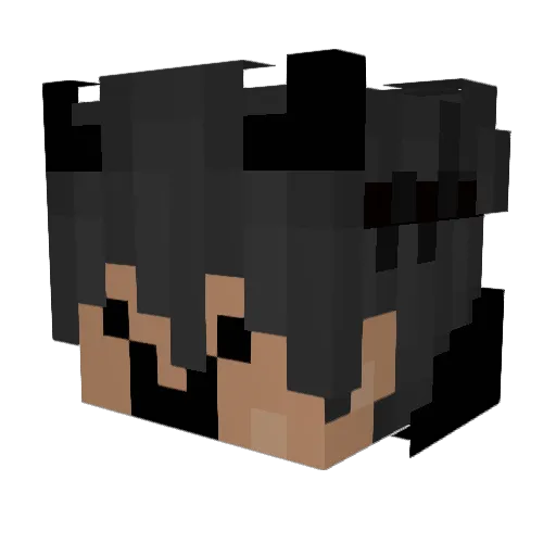 lestir Minecraft avatar head, 3D render