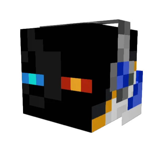 lestrange0 Minecraft avatar head, 3D render