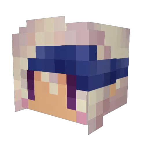 letitia920 Minecraft avatar head, 3D render