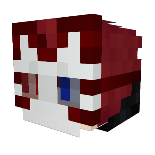 letritas96 Minecraft avatar head, 3D render