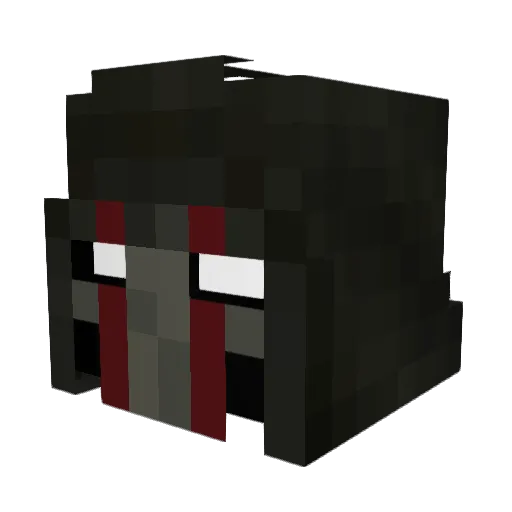 letsdothis1 Minecraft avatar head, 3D render