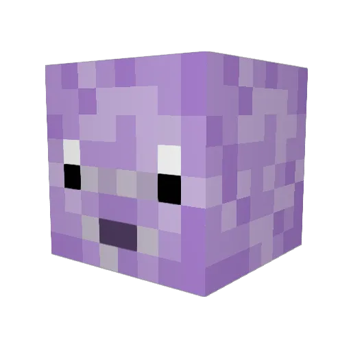 lettalacks Minecraft avatar head, 3D render