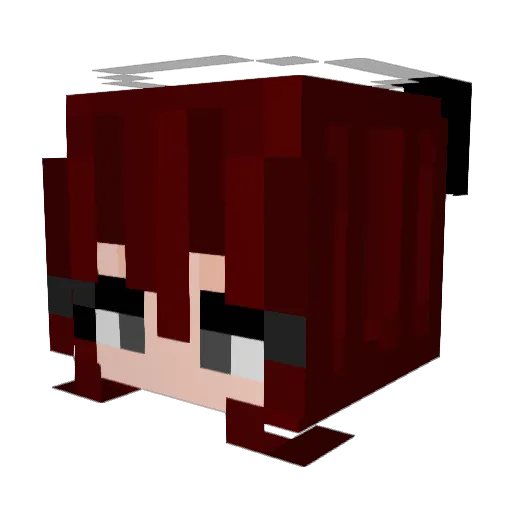 letty99 Minecraft avatar head, 3D render