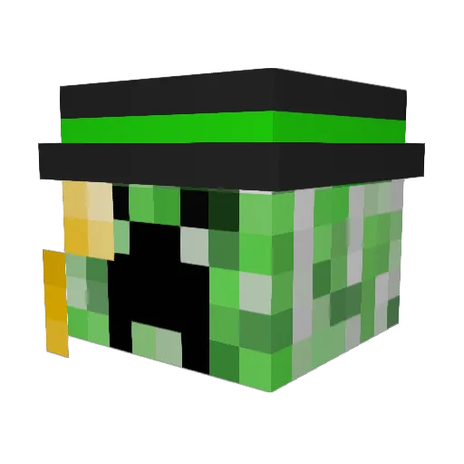 leutnant25 Minecraft avatar head, 3D render