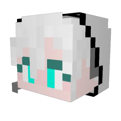 levee11511 Minecraft avatar head, 3D render