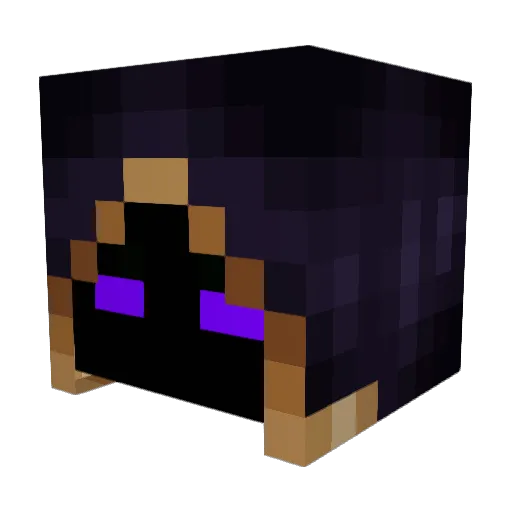 lever97 Minecraft avatar head, 3D render