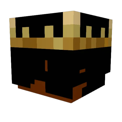 levi200 Minecraft avatar head, 3D render