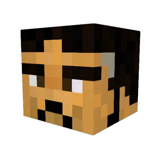 levi25899 Minecraft avatar head, 3D render