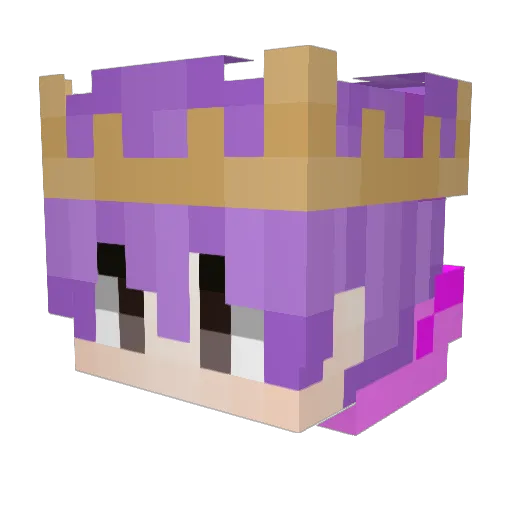 levi972 Minecraft avatar head, 3D render