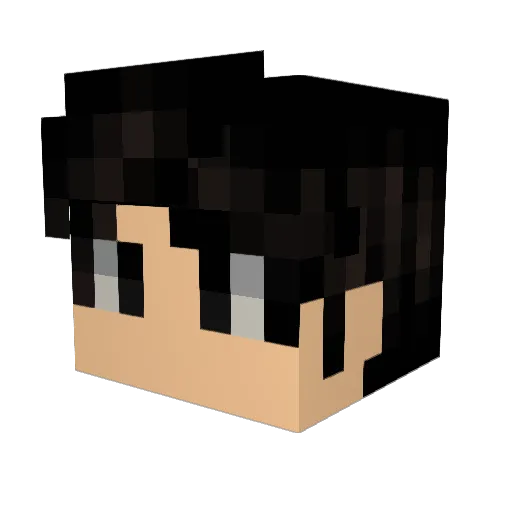 leviathansclaw Minecraft avatar head, 3D render