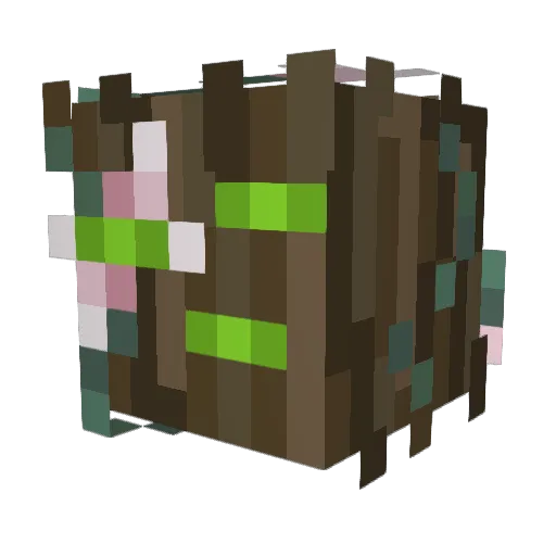 levilenity Minecraft avatar head, 3D render