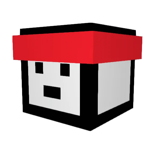levinderknecht Minecraft avatar head, 3D render