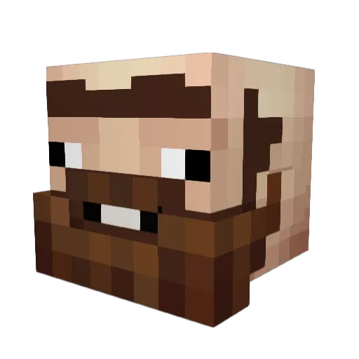 levipower112 Minecraft avatar head, 3D render